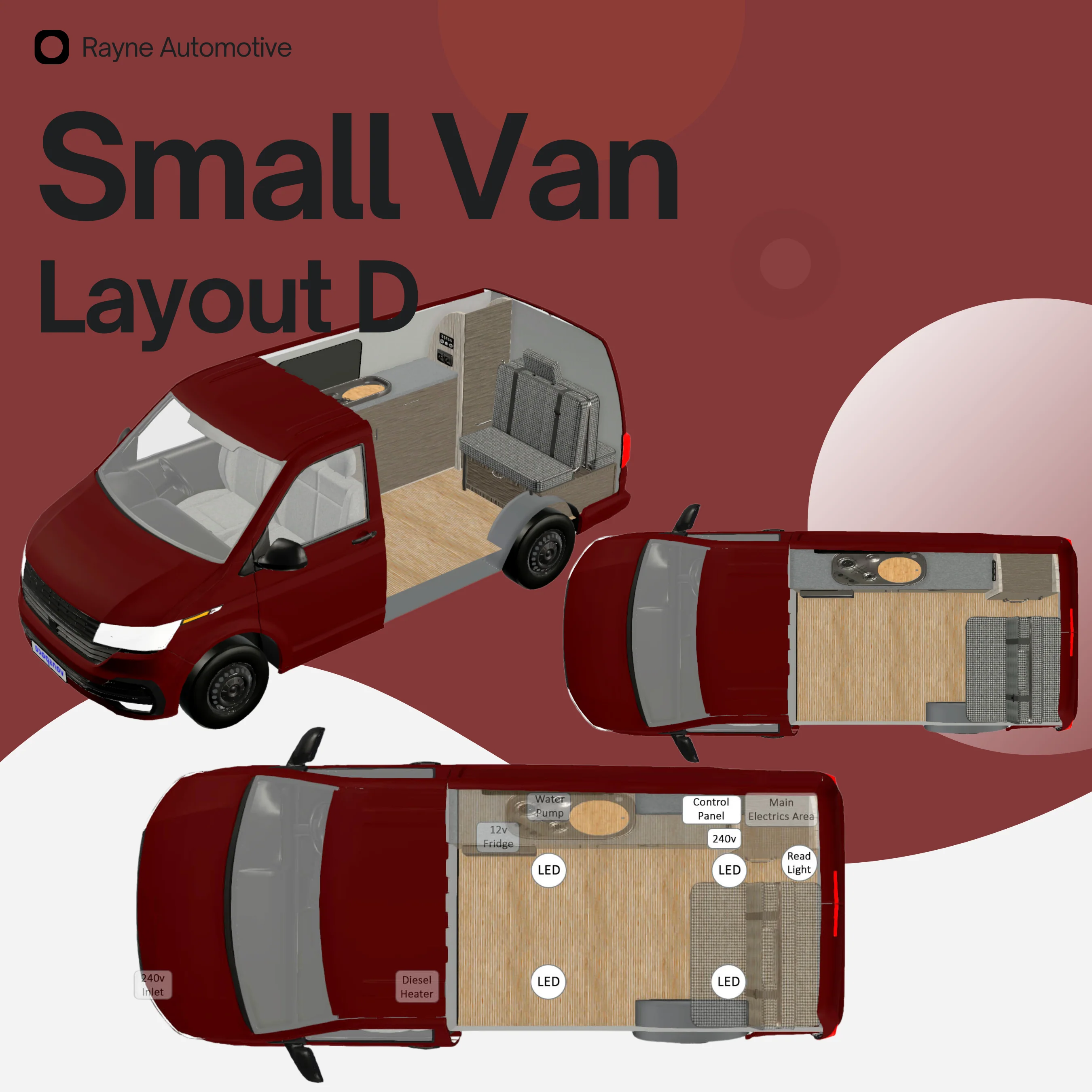 Campervan Electrics Starter Pack for Small Van Electric Cooking Off-Grid Pre-Wired - Image 3