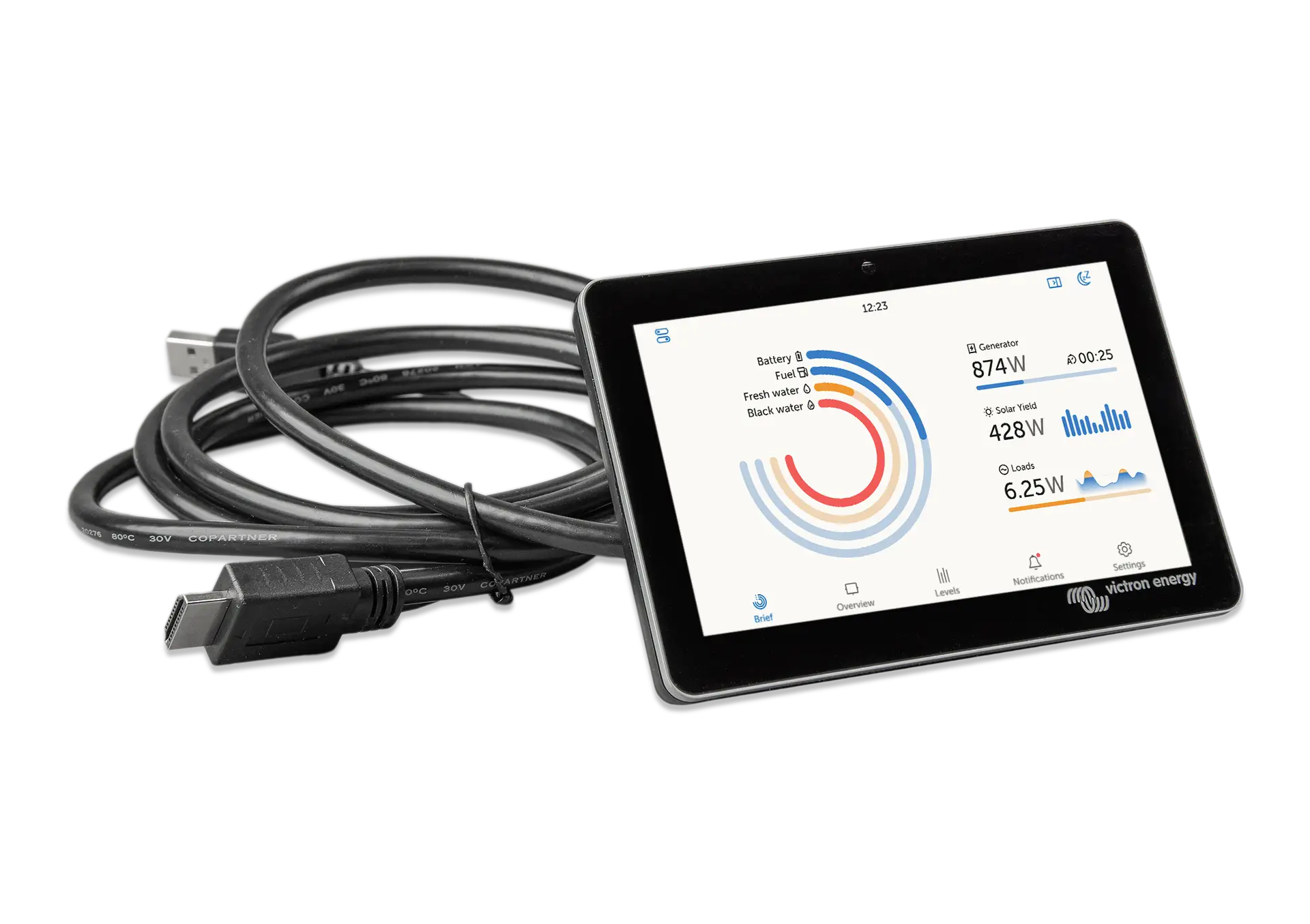 Victron Cerbo GX Mk2 + GX Touch Display | Campervan & Motorhome Power Monitoring - Image 4