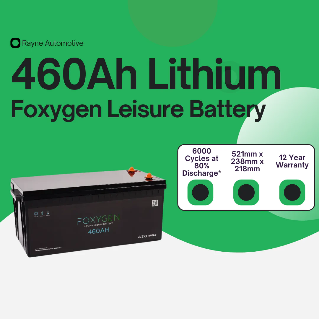 Foxygen 12V 460Ah LiFePO4 Leisure Battery