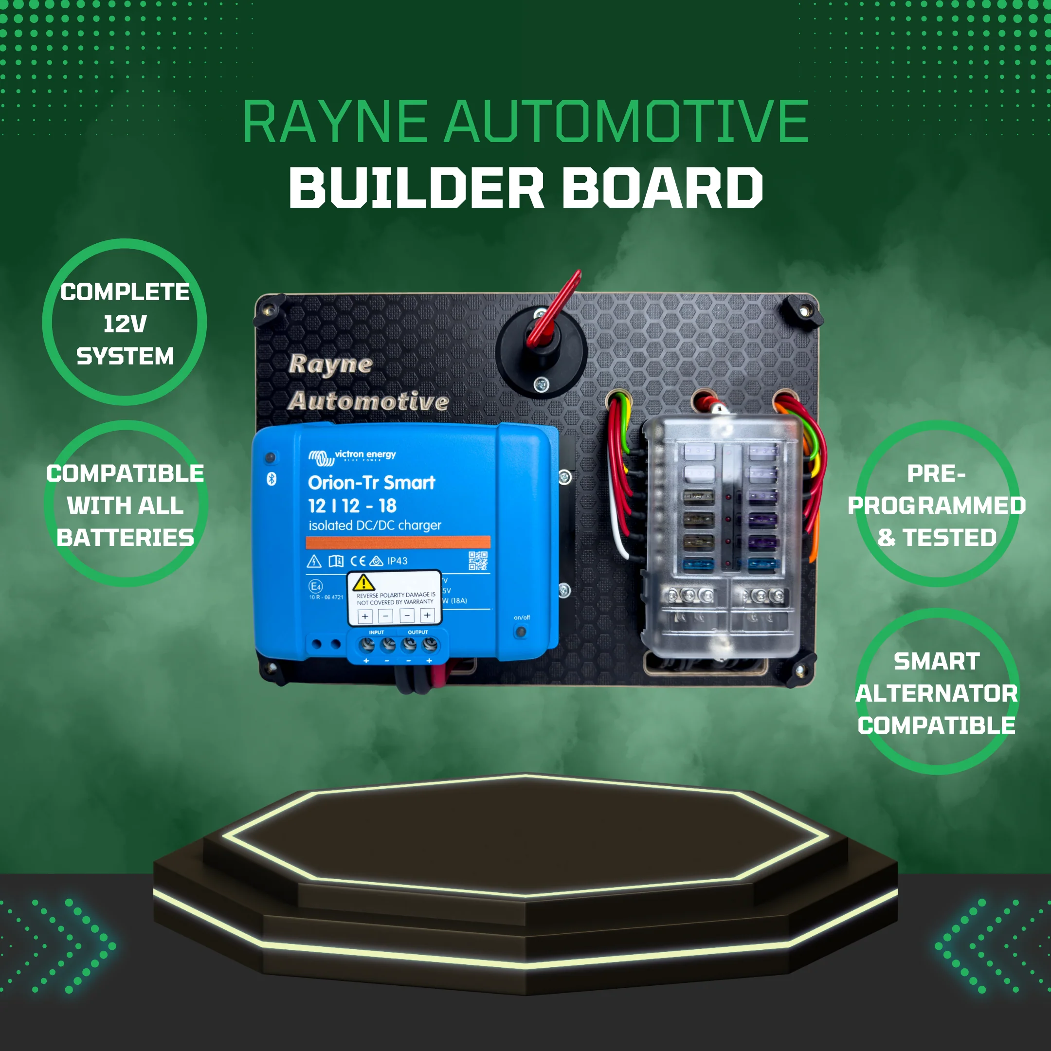 Mains and 12V Power Board Bundle: Builder and Mains Power Boards with Victron Charging Solutions - Image 3