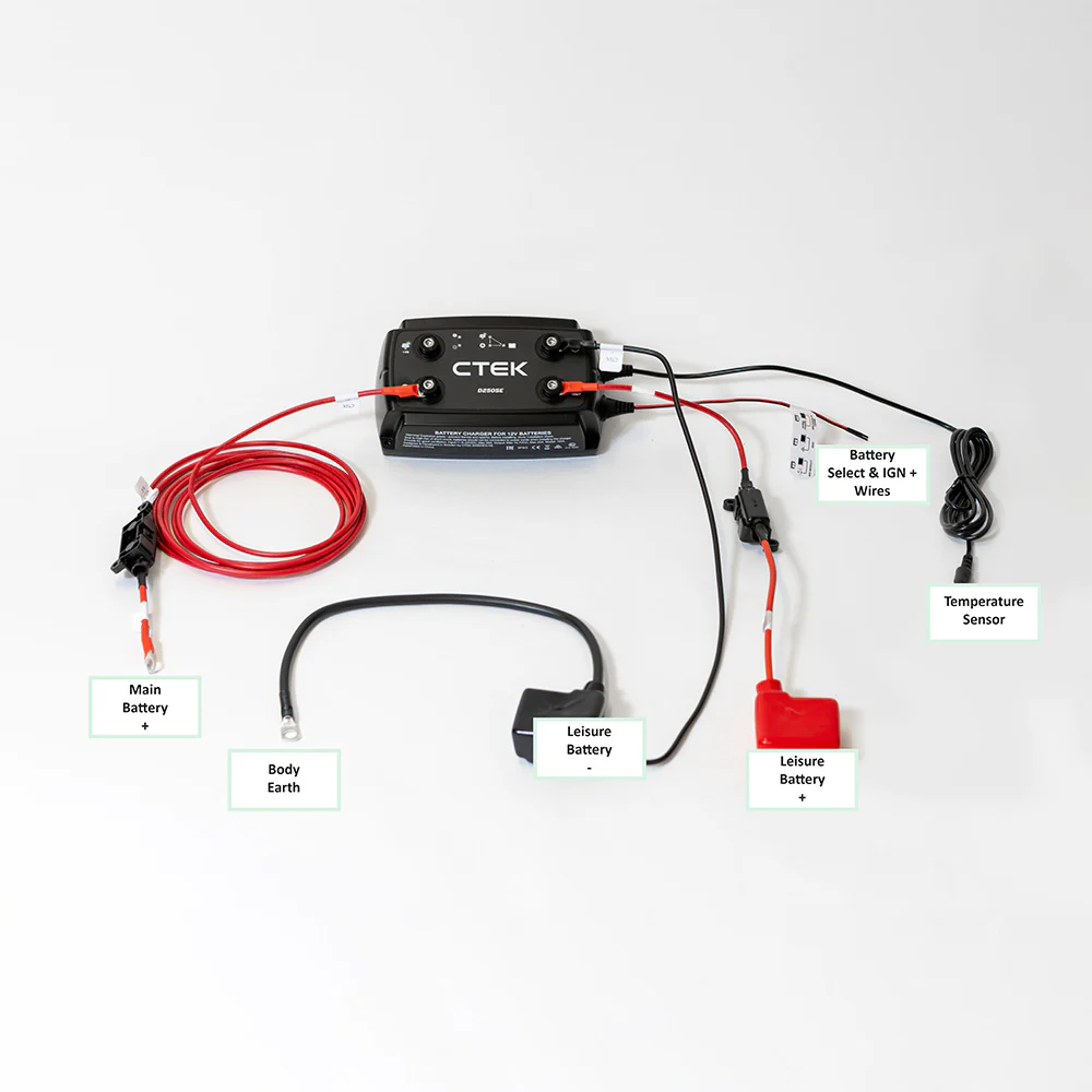 Vivaro/Trafic CTEK D250SE DC-DC Split Charging System - Image 3
