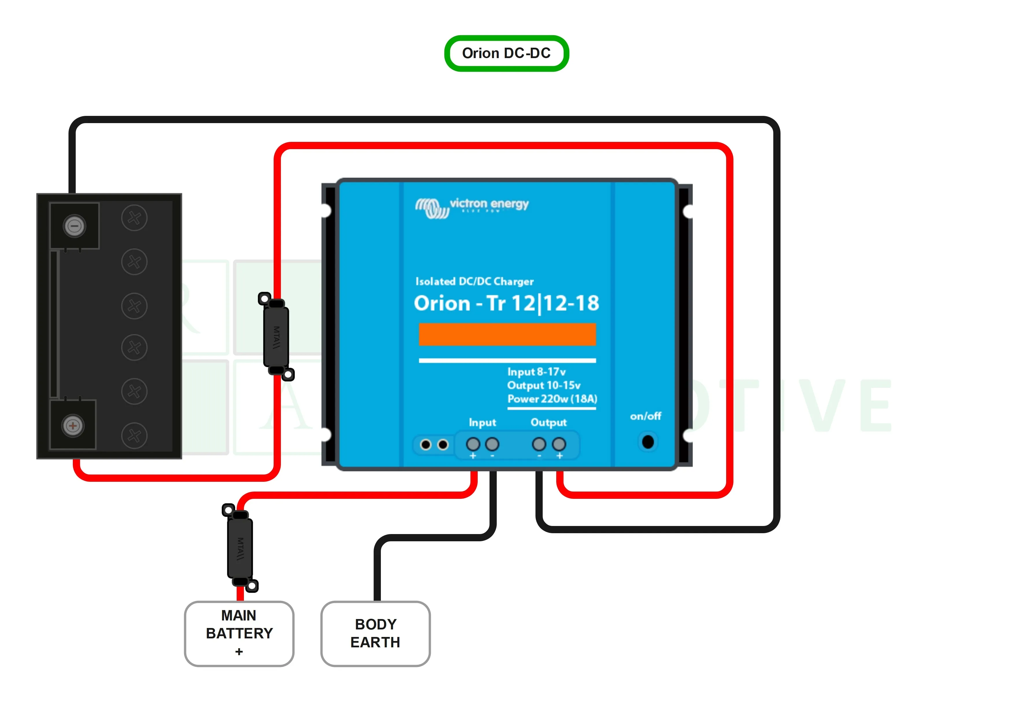 Transit Custom Victron Orion Smart 18A DC-DC Charger Split Charging System - Image 6