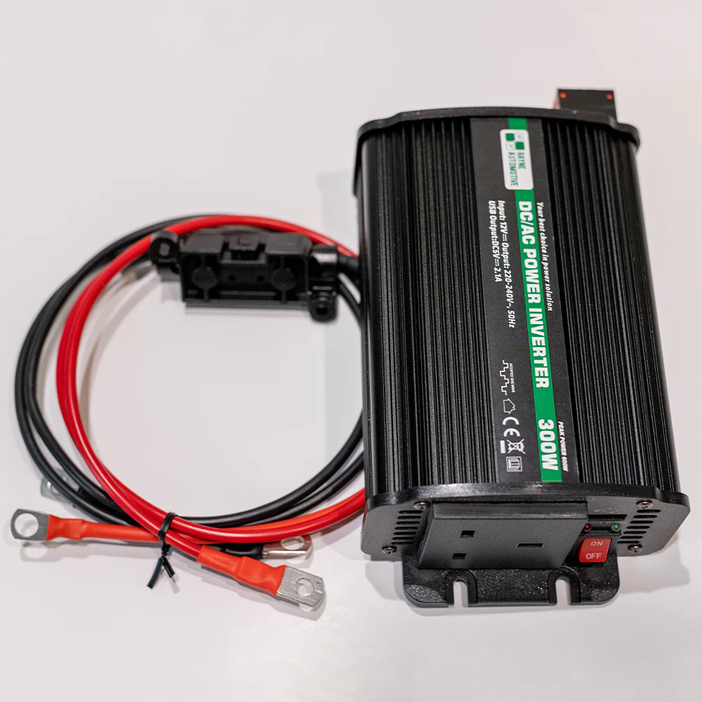 300W Modified Sine Wave Inverter With Leads - Image 3