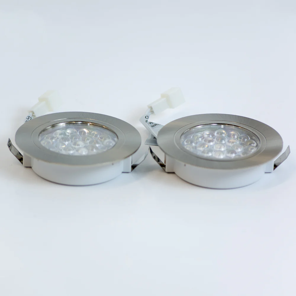 12V Touch-sensitive LED Roof Spots - Warm White